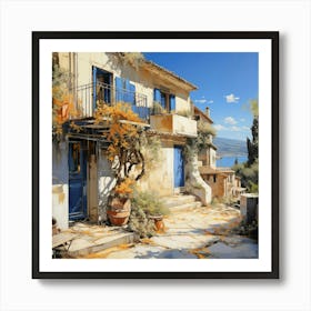 Greece 2 Art Print