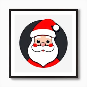 Santa Claus 2 Art Print