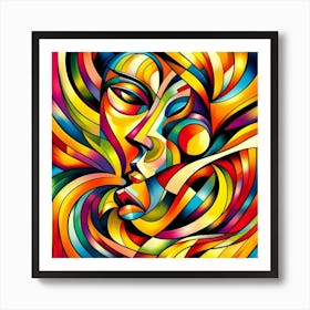 Abstract Painting 76 Art Print