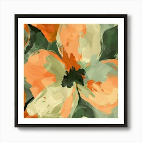 Abstract Of Flowers Art Print