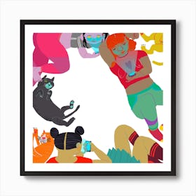 Chill Art Print