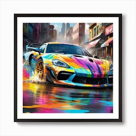 Need For Speed 54 Art Print