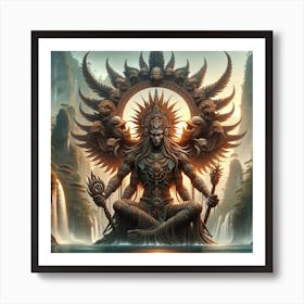 The Mandala Guard Art Print