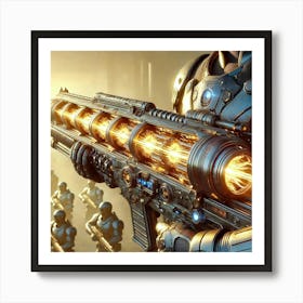 Solar Rifles Converted Art Print