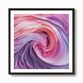 Abstract Flower 6 Art Print