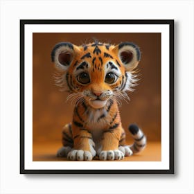 Tiger Cub 11 Art Print