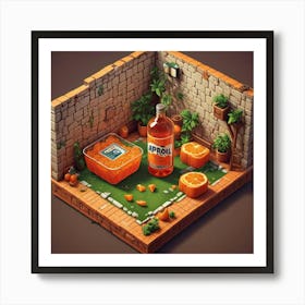 3d Illustration 1 Art Print