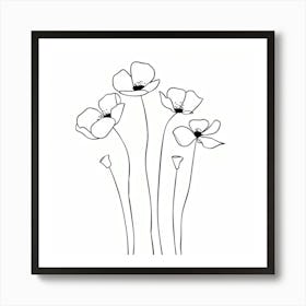 Poppies 99 Art Print