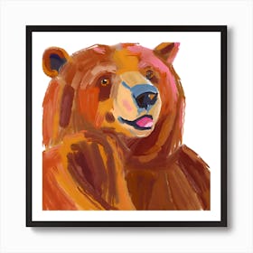 Brown Bear 04 Art Print