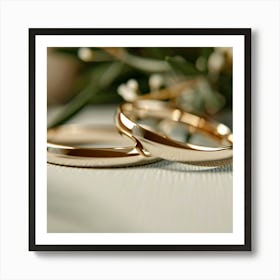 Wedding Rings Art Print