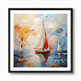 Sailboat 1 Art Print