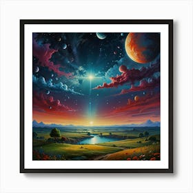 Starry Sky 2 Art Print