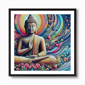 Buddha 48 Art Print