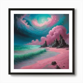 Pink Sky Art Print