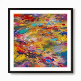 Abstract Painting 8 Art Print