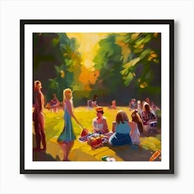 Perfect day Art Print