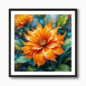 Dahlia 8 Art Print