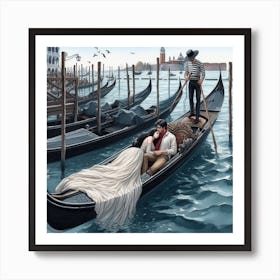 Venetian dream  Art Print