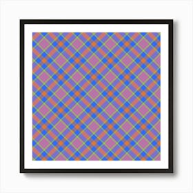 Tartan Pattern Art Print