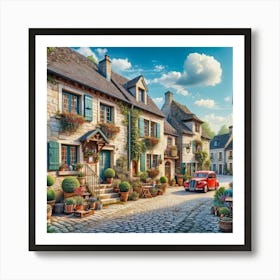 French Village Art Print