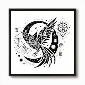 Eagle Tattoo Art Print