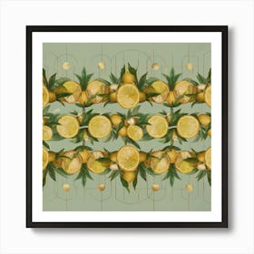 Lemons 1 Art Print