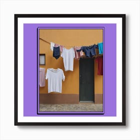 Laundry Art Print