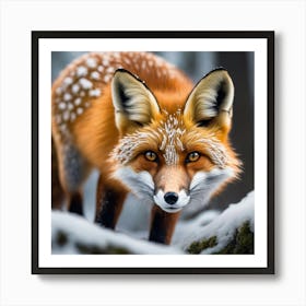 Red Fox 7 Art Print