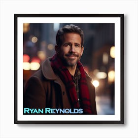 Ryan Reynolds 1 Art Print