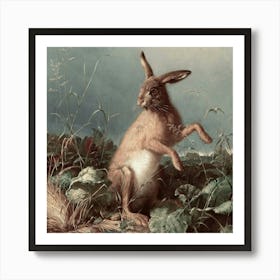 Rabbits 1 5 Art Print