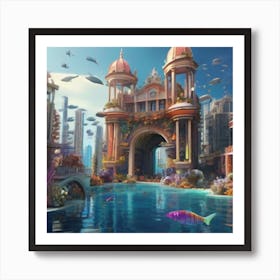 City In The Sky 1 Art Print