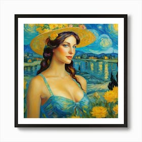 Starry Night gdd Art Print