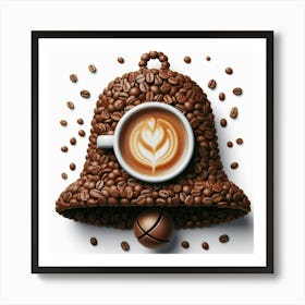 Coffee Bell 1 Art Print