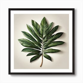 Palm Leaf Art Print