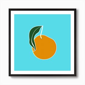 Orange Art Print