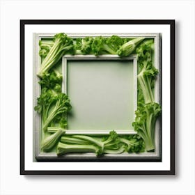 Frame Of Celery 2 Art Print