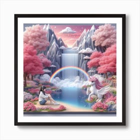 cherry blossom Art Print