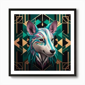 Wolf Deco Art Print