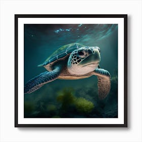 Sea Turtle Art Print