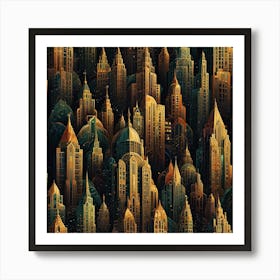 Cityscape 19 Art Print