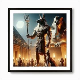 Anubis Art Print