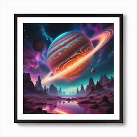 Saturn Art Print