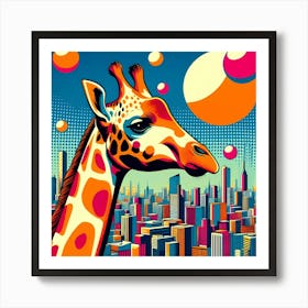 Giraffe 2 Art Print