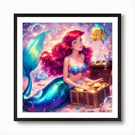 Little Mermaid 2 Art Print