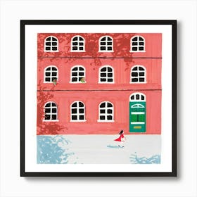 Red House Art Print