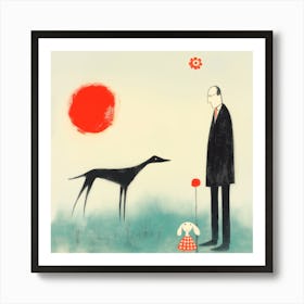 Dogs And Their People XXIX Art Print