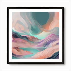 Abstract Painting 121 Art Print