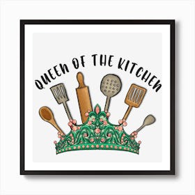 Queen Of The Kitchen Art Print