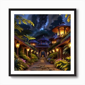 Botanical Gardens 3 Art Print