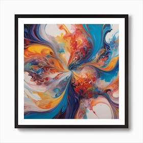 Abstract Painting 21 Art Print